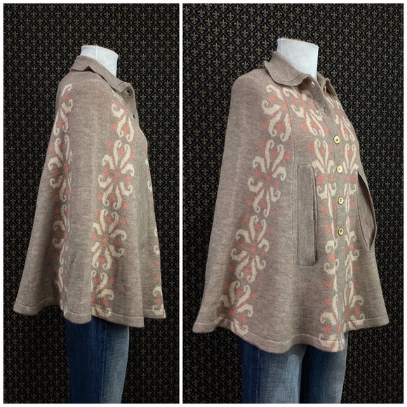 Anthro “Flowering Pompona Cape” by Madchen - Picture 14 of 16